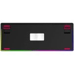 LORGAR KBP70TKLW, Wireless TKL Mechanical Gaming Keyboard Pro, Black/red, EN layout