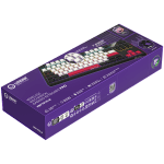 LORGAR KBP70TKLW, Wireless TKL Mechanical Gaming Keyboard Pro, Black/red, EN layout