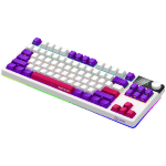 LORGAR KBP70TKLW, Wireless TKL Mechanical Gaming Keyboard Pro, White, EN layout