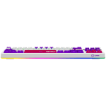 LORGAR KBP70TKLW, Wireless TKL Mechanical Gaming Keyboard Pro, White, EN layout