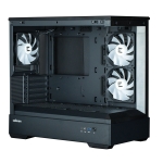 Zalman кутия Case mATX - P30 Black - aRGB, Tempered Glass