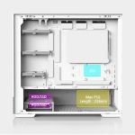 Zalman кутия Case mATX - P30 AIR White