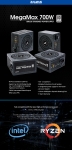Zalman захранване PSU MegaMax 700W 80+ ZM700-TXII
