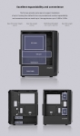 Zalman кутия за компютър Case ATX - N4 - RGB, Tempered Glass