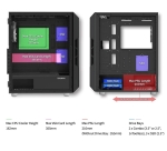 Zalman кутия Case ATX - I3 NEO Black - RGB, Mesh