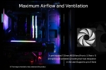 Zalman кутия Case ATX - I3 NEO TG Black - aRGB, Tempered Glass