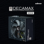 Zalman захранване PSU DecaMax 500W 80+ ZM500-LX3
