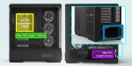 Zalman кутия Case ATX - P50 DS Black - Digital Display, Addressable RGB