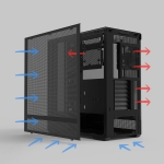 Zalman кутия Case ATX - P40 Prism Black