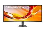 Монитор LG 34U620B-B, 34" UltraWide  21:9, VA, Curved, 144 Hz, 5ms, 4000:1, 300cd/m2, WQHD 3440x 1440, sRGB 99%, HDR 10, HDMI, DisplayPort, DP, Reader mode, AMD FreeSync, Tilt, Height (Range), Black