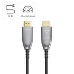 HAMA Оптичен HDMI кабел, ултра високоскоростен, AOC, сертифициран, 8K, алуминий, 10 м