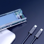 Кутия Orico TCM2-C3 за диск M.2 NVME към USB-C 10Gb/s - синя