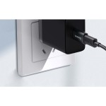 Адаптер Baseus Ingenuity USB-A мъжко към USB-C женско adapter OTG (USB 3.1) за мобилни устройства с USB-C порт ZJJQ000101 - черен