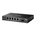 6-портов гигабитов комутатор за достъп с 4 PoE+ порта TP-Link Omada SG2206MP