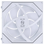 Вентилатор Lian Li UNI FAN SL-INF Wireless ARGB PWM - 120 mm Бял