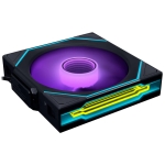 Вентилатори 3бр Lian Li UNI FAN SL-INF Wireless ARGB PWM Reverse - 120 mm Черни + Контролер