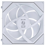 Вентилатори 3бр Lian Li UNI FAN SL-INF Wireless ARGB PWM Reverse - 120 mm Бели + Контролер