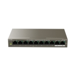 TENDA SWITCH COMBINED UNMANAGED 5.6GBPS 10PORTS POE 6KV_PROTECTION