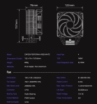 Zalman охладител за процесор CPU Cooler CNPS9X PERFORMA ARGB WHITE - aRGB - LGA1700/AM5