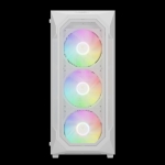 Gamdias кутия Case ATX - AURA GC1 Elite White - Mesh, RGB, Tempered Glass
