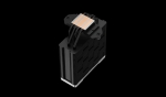 DeepCool охладител CPU Cooler AK400 Zero Dark - LGA1700/AM5