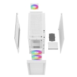 DeepCool кутия Case EATX - CH560 A-RGB White