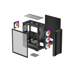 DeepCool кутия Case ATX CC560 A-RGB v2