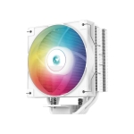 DeepCool охладител CPU Cooler AG400 White - Addressable RGB - LGA1700/AM5