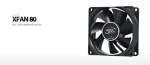 DeepCool Вентилатор Fan 80mm Xfan 80 - 1800rpm