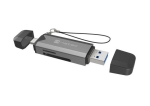 Аксесоар Natec Scarab 3 USB-C/USB-A 3.2 Gen.1 SD/Micro SD Card reader