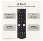 Телевизор LG 75NU850B3LA, 75" 4K Ultra HD Smart TV, 3840x2160, DVB-T2/C/S2, Alpha 7 AI Processor, HDR10 / HLG, webOS 26 ThinQ, VRR / ALLM / HGiG, 4K Super Upscaling, WiFi 5, Voice Controll, Bluetooth 5.3, AirPlay 2, LAN, CI, HDMI eARC,AI Sound Pro, Google