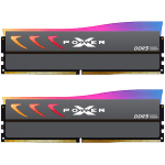 SILICON POWER 32GB (16Gx2) XPOWER Storm DDR5 RGB Gaming UDIMM, DDR5-6000, C36, 2Gx8 SR, RGB-UDIMM, w/HS-G