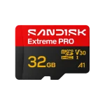 Sandisk карта Extreme PRO microSD™ UHS-I Card 32GB,Read up to 100MB/s, Write 90MB/s