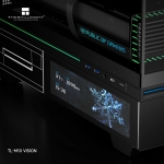 Thermalright кутия Case mATX - TL-M10 Black - 9.16 inch LCD Display, USB-C