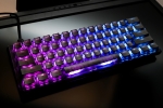 Ducky професионална геймърска механична клавиатура Professional Gaming Mechanical Keyboard One 3 Mini Aura Black - Cherry MX RGB Brown [Tactile]