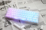 Ducky професионална геймърска механична клавиатура Professional Gaming Mechanical Keyboard One 3 Mini Aura White -  Cherry MX RGB Brown [Tactile]
