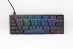 Ducky професионална геймърска механична клавиатура Professional Gaming Mechanical Keyboard One 3 Pro Mini Nazca Line - 8K, Cherry MX2A RGB Speed Silver