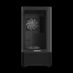 Gamdias кутия Case ATX - ATLAS E2 - 3 x 120 mm A-RGB, Digital Display, Curved Glass