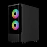 Gamdias кутия Case ATX - TALOS E3 CG - 3 x 120 mm A-RGB, Curved Glass