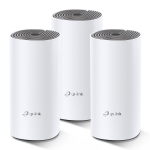 Безжична Mesh Wi-fi система TP-Link Deco E4 AC1200 (3-pack)