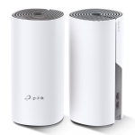Безжична Mesh Wi-fi система TP-Link Deco E4 AC1200 (2-pack)