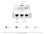 Точка за достъп TP-Link EAP725-Wall Omada BE3600 Wall Plate Wi-Fi 7
