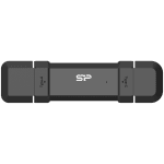 Silicon Power DS72 250GB USB Type-A and USB Type-C 3.2 Gen 2 Black
