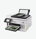 Мастилоструйно многофункционално устройство Canon MAXIFY GX6140 All-In-One, White&Black