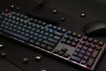Ducky професионална геймърска механична клавиатура Professional Gaming Mechanical Keyboard One 3 Pro Nazca Line - 8K, Cherry MX2A RGB Red [Linear]