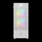 Gamdias кутия Case ATX - AURA GC5 ELITE ARGB WH - Addressable RGB, Mesh, Digital Display