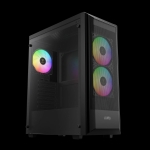 Gamdias кутия Case ATX - AURA GC6 ELITE ARGB BK - Addressable RGB, Mesh