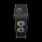 Gamdias кутия Case ATX - AURA GC6 ELITE ARGB BK - Addressable RGB, Mesh