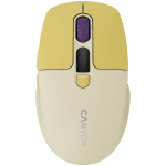 CANYON mouse MW-26 LCD Silent Dual Mode Wireless Yellow