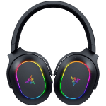 Razer Barracuda X Chroma, Gaming Headset, Black, Oval Ear Cushions, 2.4 GHz Wireless / Bluetooth, Breathable Fabric with Memory Foam Cushions, Detachable Razer™ HyperClear Cardioid Mic, 7.1 Surround sound: Only available on Windows 10 64-bit (or higher)